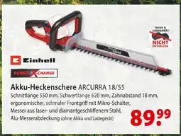 bauSpezi Einhell akku-heckenschere arcurra 18/55 Angebot