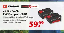bauSpezi Einhell pxc-twinpack cb b1 Angebot