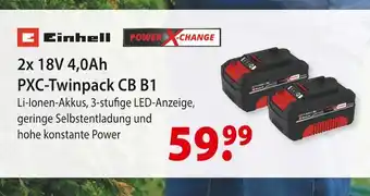 bauSpezi Einhell pxc-twinpack cb b1 Angebot