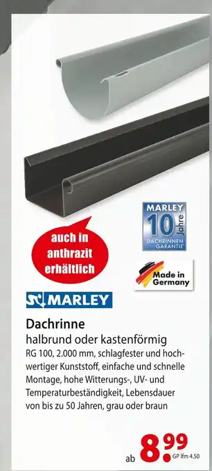 bauSpezi Marley dachrinne Angebot
