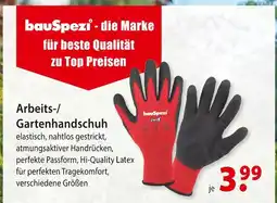 bauSpezi Bauspezi arbeits-/gartenhandschuh Angebot