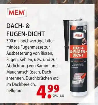 bauSpezi Mem dach- & fugen-dicht Angebot