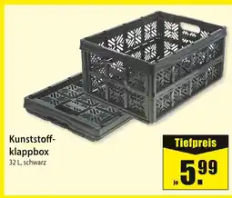 bauSpezi Kunststoffklappbox Angebot