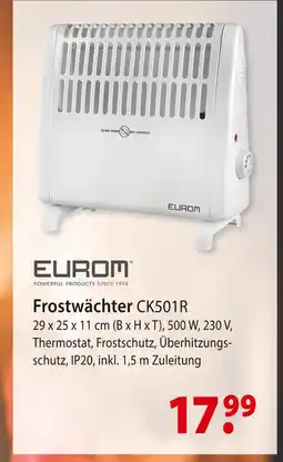 bauSpezi Eurom frostwächter ck501r Angebot