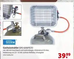 bauSpezi Güde gasheizstrahler ghs 4200piezo Angebot