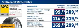 AUTO plus Continental wintercontact ts 870 Angebot