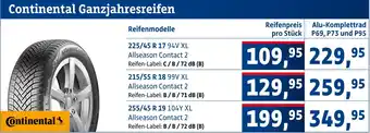 AUTO plus Continental ganzjahresreifen 225/45 r 17 94v xl Angebot