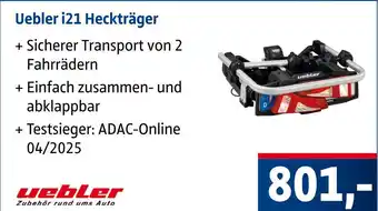 AUTO plus Uebler i21 heckträger Angebot
