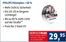 AUTO plus Philips visionplus + 60 % Angebot