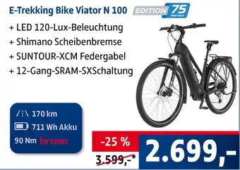 AUTO plus E-trekking bike viator n 100 Angebot