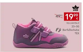 Schuhpark Lico barfußschuhe tex Angebot