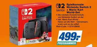 Expert Nintendo spielkonsole nintendo switch 2 + mario kart world-set Angebot