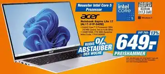 Expert Acer notebook aspire lite 17 Angebot