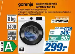 Expert Gorenje waschmaschine wpnei84a1ts Angebot