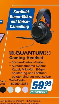 Expert Jbl quantum 250 gaming-headset Angebot