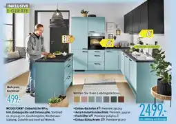 Trends Möbel Modulform, premiere einbauküche mf15 Angebot
