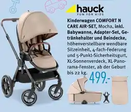 Trends Möbel Hauck kinderwagen comfort n care air-set, mocha Angebot