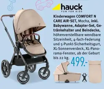 Trends Möbel Hauck kinderwagen comfort n care air-set, mocha Angebot