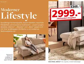 Segmüller Sofa 3-sitzer 'marino' Angebot