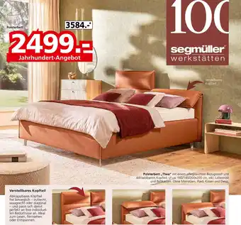 Segmüller Polsterbett „theo“ Angebot