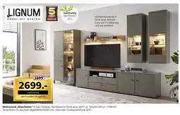 Segmüller Lignum wohnwand „manchester“ Angebot