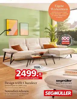 Segmüller Polstergarnitur Angebot