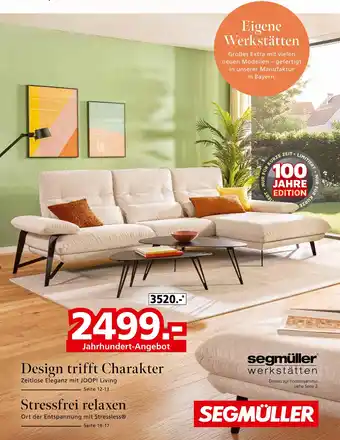 Segmüller Polstergarnitur Angebot