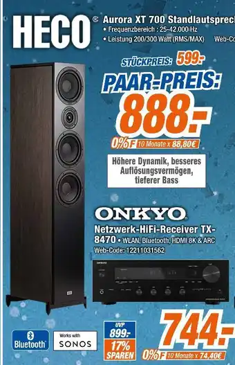 Expert Onkyo netzwerk-hifi-receiver tx-8470 Angebot