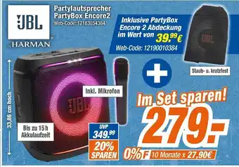Expert Jbl partylautsprecher partybox encore2 Angebot