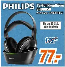 Expert Philips tv-funkkopfhörer shd8850 Angebot