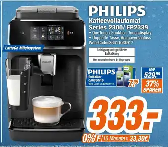 Expert Philips kaffeevollautomat series 2300/ ep2339 Angebot