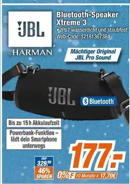 Expert Jbl bluetooth-speaker xtreme 3 Angebot