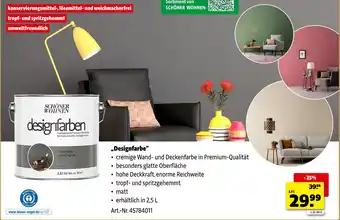 Hagebau Schöner wohnen designfarben klassisches schiefergrau nr. 1 Angebot