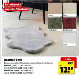 Hagebau Dekofell coste ca. l 80 x b 55 cm Angebot