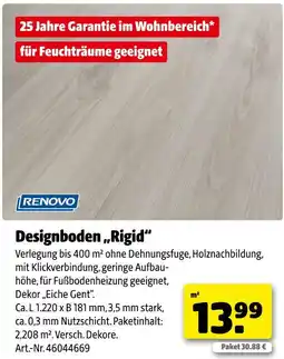 Hagebau Renovo designboden „rigid“ Angebot
