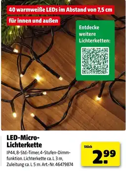 Hagebau Led-micro-lichterkette Angebot