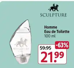 Rossmann Sculpture homme eau de toilette Angebot