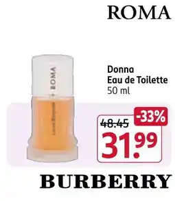 Rossmann Roma donna eau de toilette Angebot