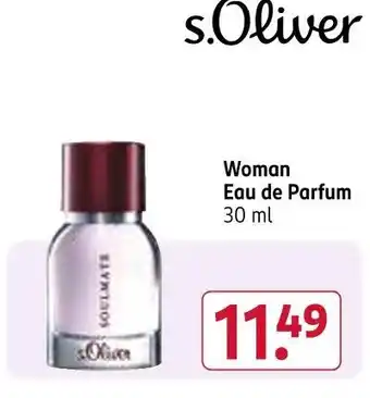 Rossmann S.oliver woman eau de parfum Angebot