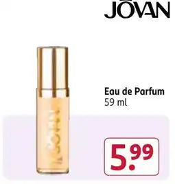 Rossmann Jovan eau de parfum Angebot