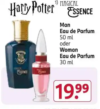 Rossmann Harry potter man eau de parfum Angebot