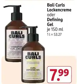 Rossmann Bali curls lockencreme Angebot