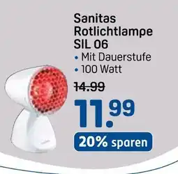 Rossmann Sanitas rotlichtlampe sil 06 Angebot