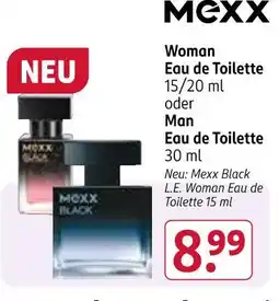 Rossmann Mexx woman eau de toilette Angebot