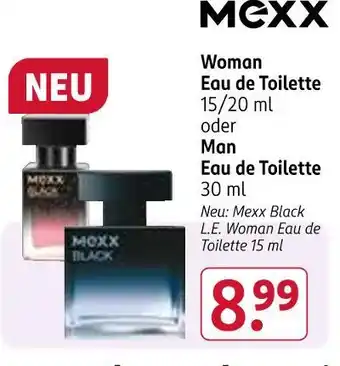 Rossmann Mexx woman eau de toilette Angebot