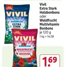 Rossmann Vivil extra stark halsbonbons Angebot