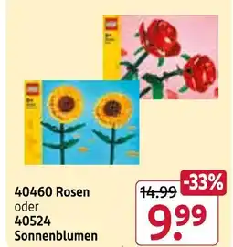 Rossmann Lego 40460 rosen Angebot