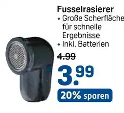 Rossmann Fusselrasierer Angebot
