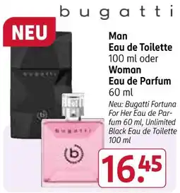 Rossmann Bugatti man eau de toilette Angebot