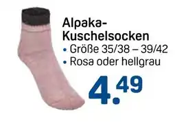 Rossmann Alpaka-kuschelsocken Angebot